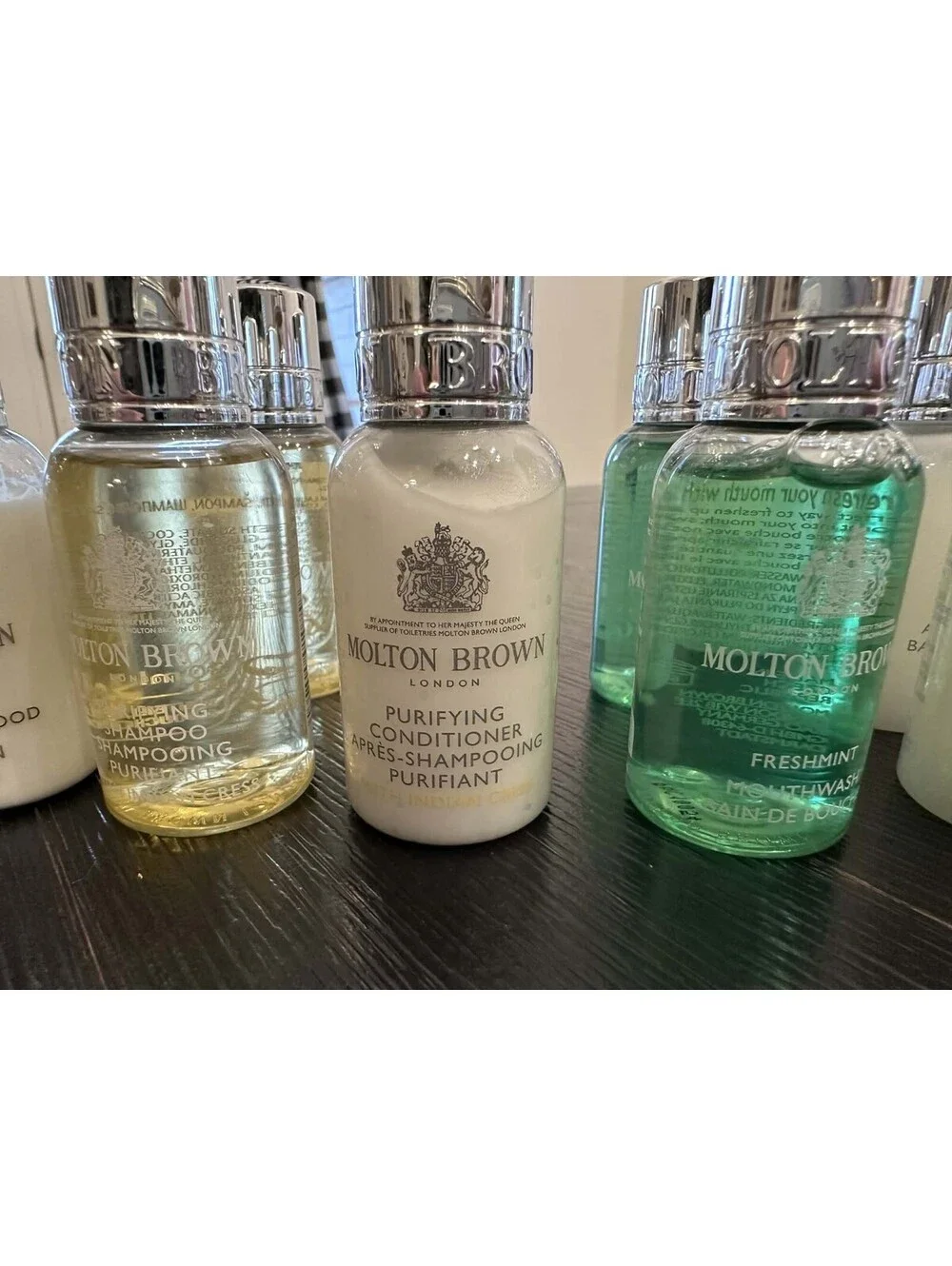 Molton Brown London Travel Size Toiletries Lot 11pc Shampoo Body Wash Lotion New